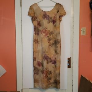 Virgo II Long Floral Dress